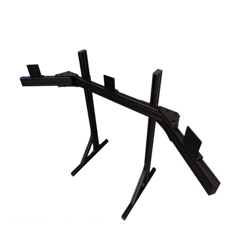 Triple Monitor Stand Sim Racing - Dudukan Monitor Ganda, Lengan Gantung Tiga