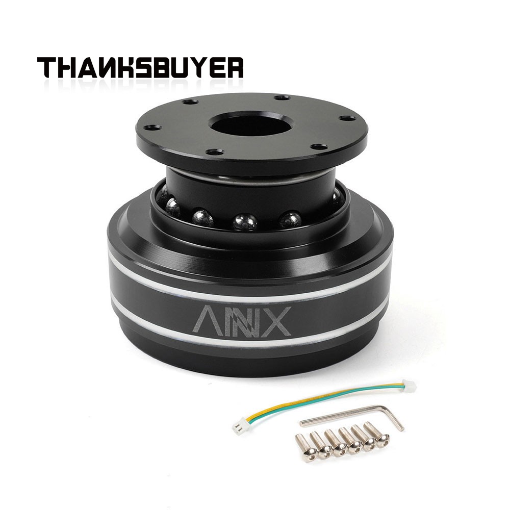 Racing Wheel Quick Release Hub 70Mm - Adaptor Hub Pelepas Cepat Setir 6-Lubang