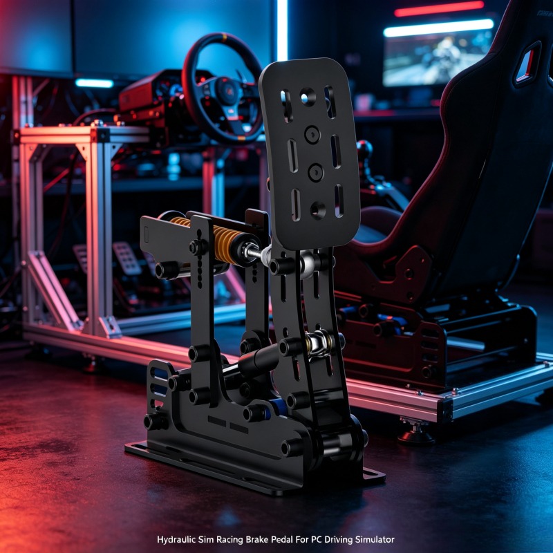 Sim Racing Pedals Load Cell Hydraulic - Pedal Hidrolik Sim Racing HE Dengan