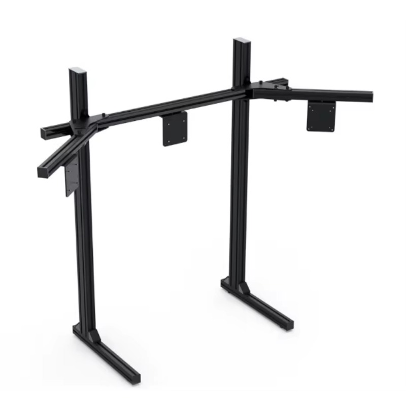 Triple Monitor Stand Sim Racing - Dudukan Monitor Tiga Layar untuk Sim