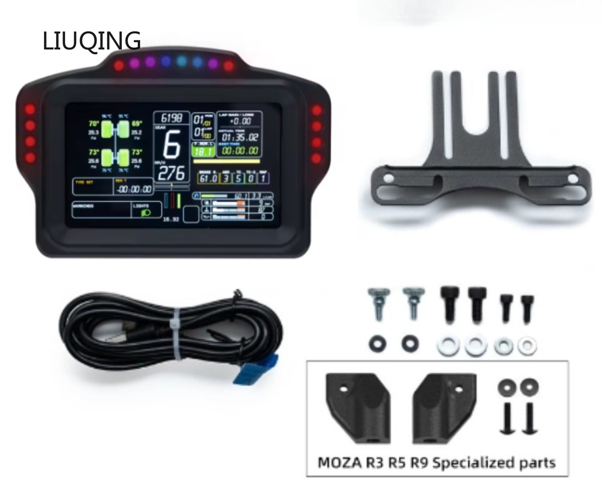Dashboard Balap DV480 Layar Si - Sim Racing Dashboard Screen Display ulasan dan harga