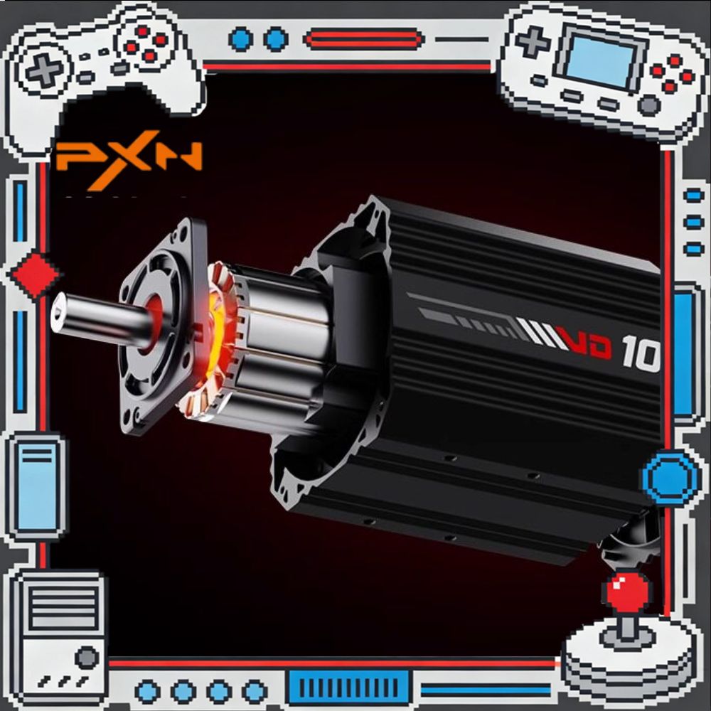Setir Game PXN VD10 Servo Dire - Direct Drive Racing Wheel Base 10Nm ulasan dan harga