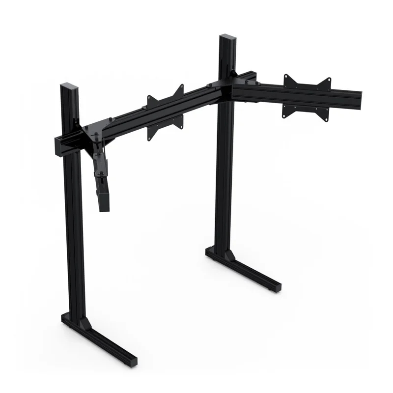 Dudukan Layar TV Simulator Sim - Triple Monitor Stand Sim Racing ulasan dan harga