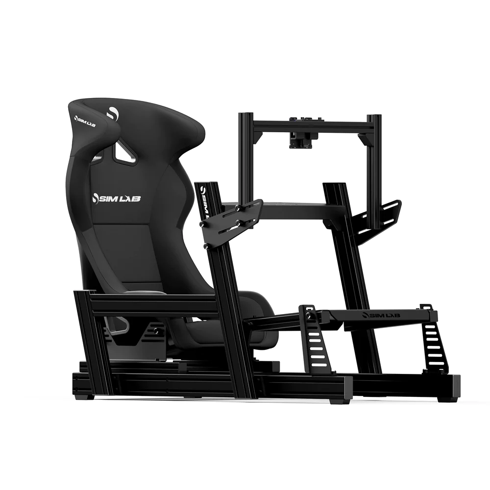 Rangka Simulasi Balap 6000 Ser - Triple Monitor Stand Sim Racing ulasan dan harga