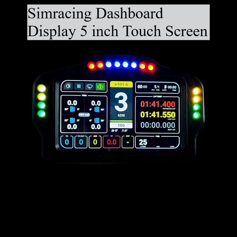 Layar tampilan game balap simu - Sim Racing Dashboard Screen Display ulasan dan harga