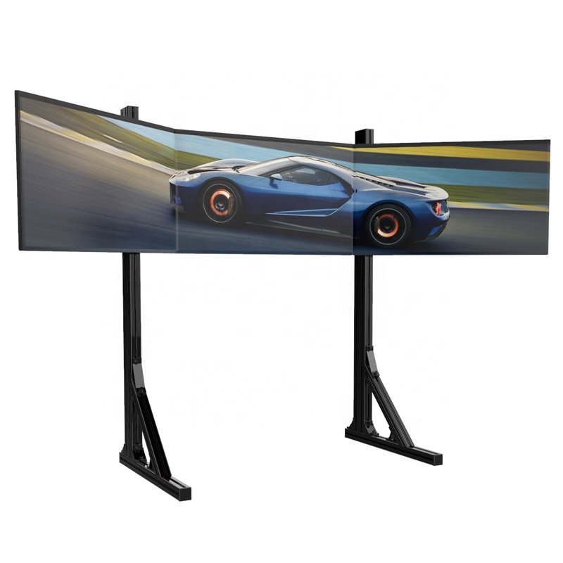 Dudukan Monitor Tunggal Panel  - Triple Monitor Stand Sim Racing ulasan dan harga