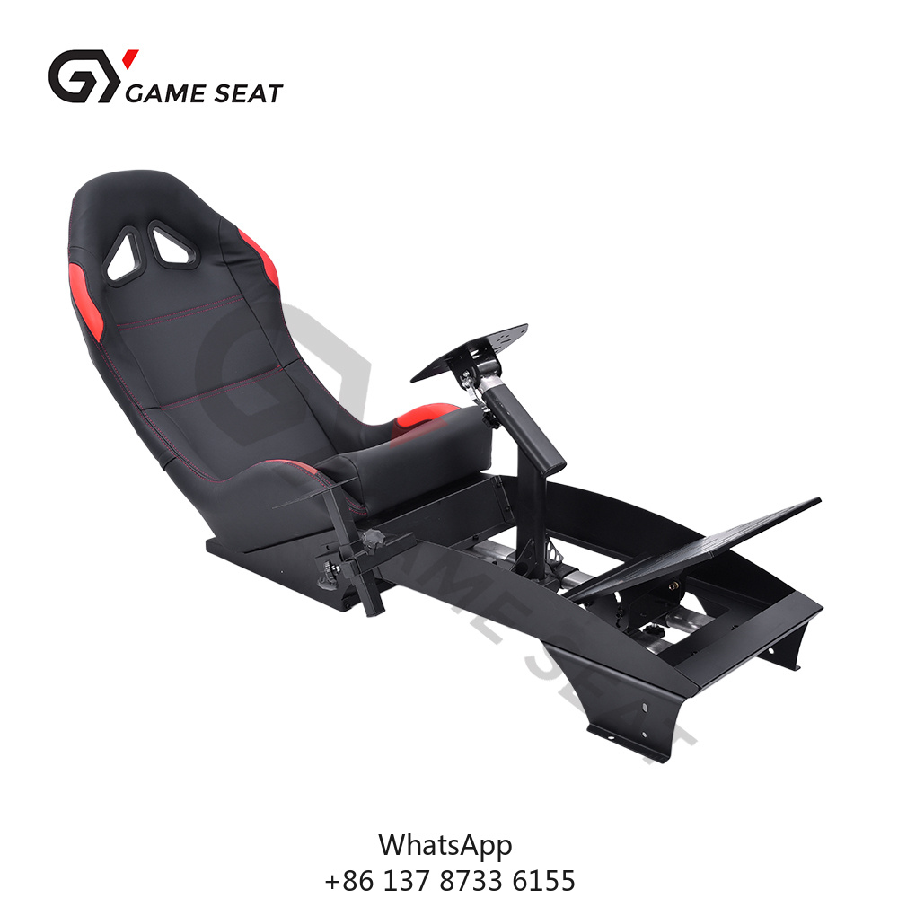 Kursi Bucket Lipat Hitam GY046 - Sim Racing Seat Bucket Cockpit ulasan dan harga