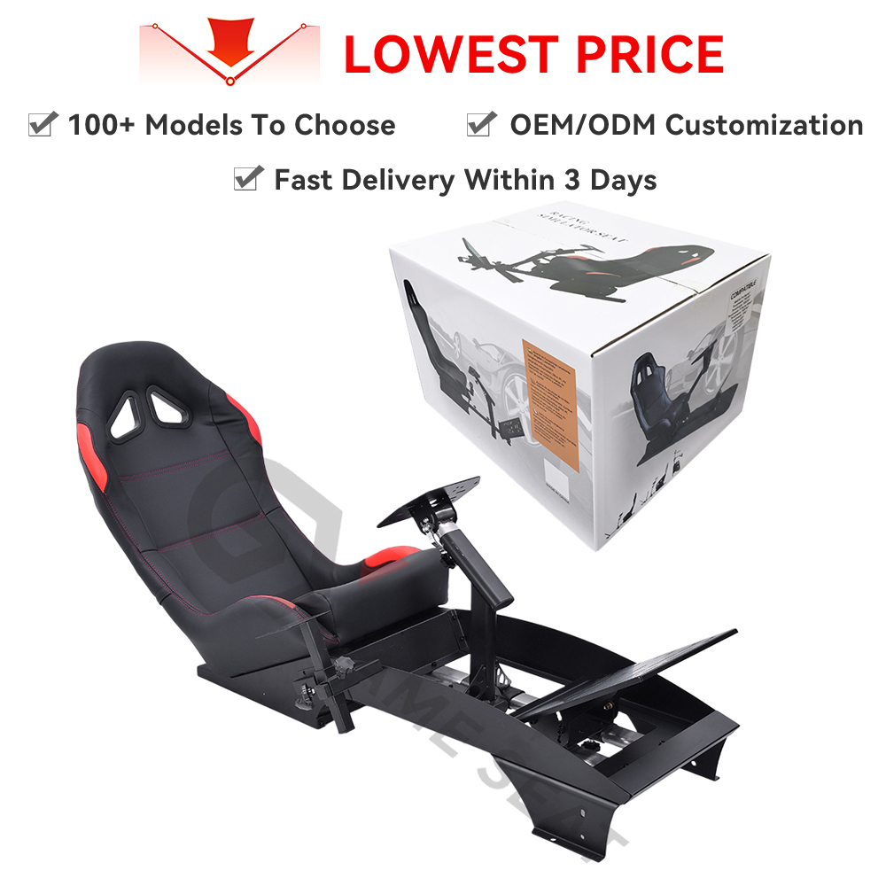 Kursi Bucket Lipat Hitam GY046 - Sim Racing Seat Bucket Cockpit ulasan dan harga