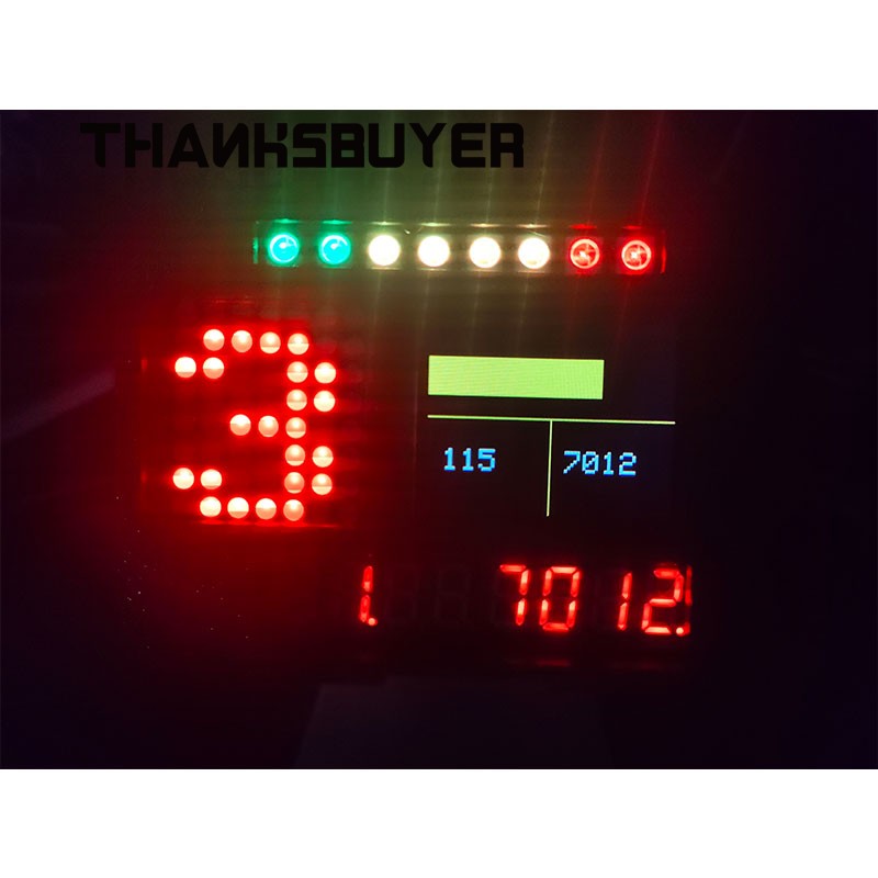 Hub balap, RH-0008, tampilan d - Sim Racing Dashboard Screen Display ulasan dan harga
