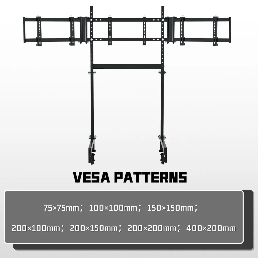 Stand sim racing triple M deng - Triple Monitor Stand Sim Racing ulasan dan harga