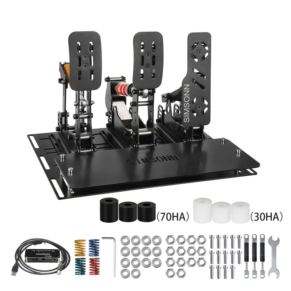 Pedal Sim Pedal balap, Simulat - Sim Racing Pedals Load Cell Hydraulic ulasan dan harga