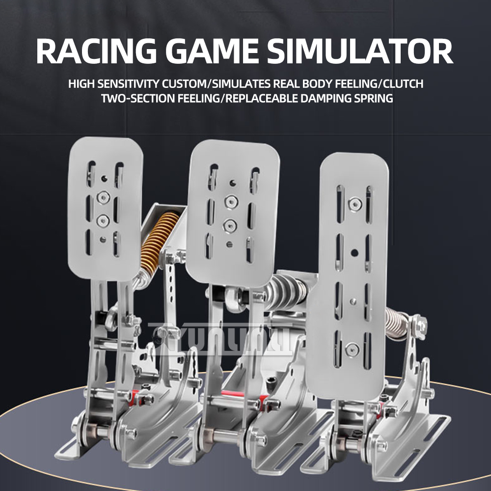 Sim Racing Pedal PC Racing Sim - Sim Racing Pedals Load Cell Hydraulic ulasan dan harga